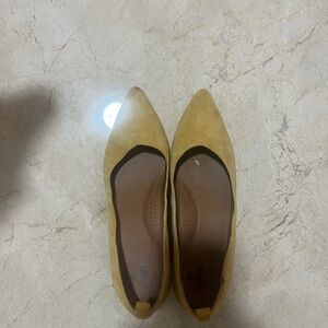 Stylish Yellow Women's Heels